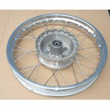 KOLO CELÉ ZADNÍ - JAWA ČZ 175/356,450 + 125/355,453 + 250/455 - 1,85-16"   - (NEREZOVÝ VÝPLET)